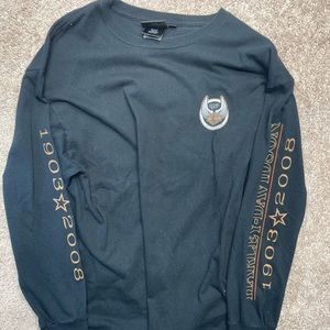 Long Sleeve Black Harley Davidson T Shirt Sz xl